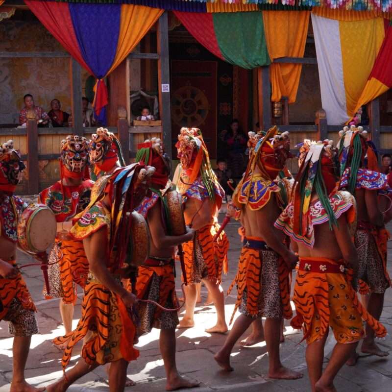 Annual Festival at Jakar Dzong, Bumthang